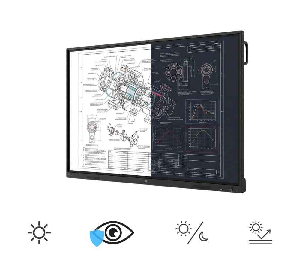 4K obraz, adaptívny jas a ochrana zraku