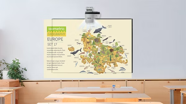 BenQ MH856UST+ - digitálne zmenšenie a posunutie obrazu