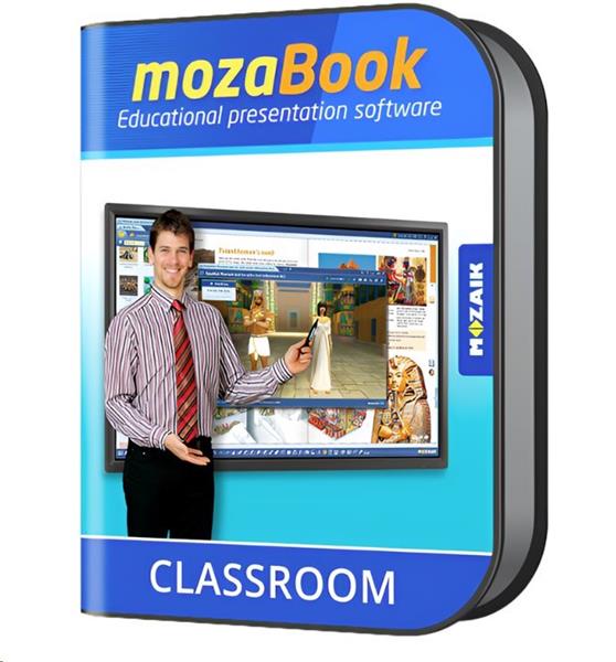 mozaBook CLASSROOM – interaktívny vyučovací softvér pre učiteľa (1 rok / 1 zariadenie)