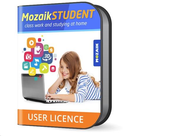 Mozaik STUDENT licence – přístup pro žáka na 1 rok