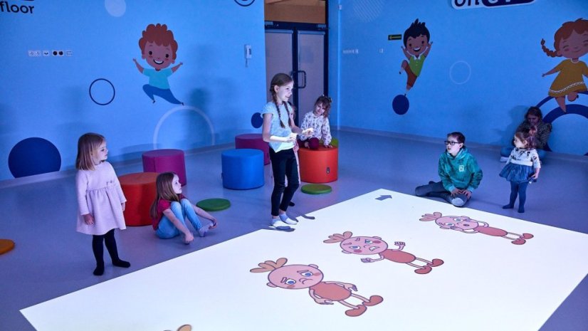 Interaktívna podlaha EDUFLOOR