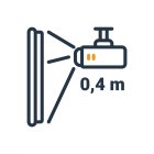 Ultrakrátka projekcia do 0,4 m