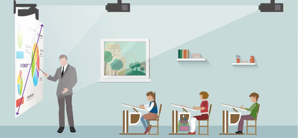 BenQ MH856UST+ - nerušená výučba bez priestorových obmedzení