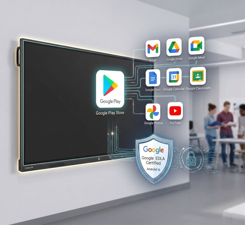 Google EDLA, Google Play a aplikácie Google