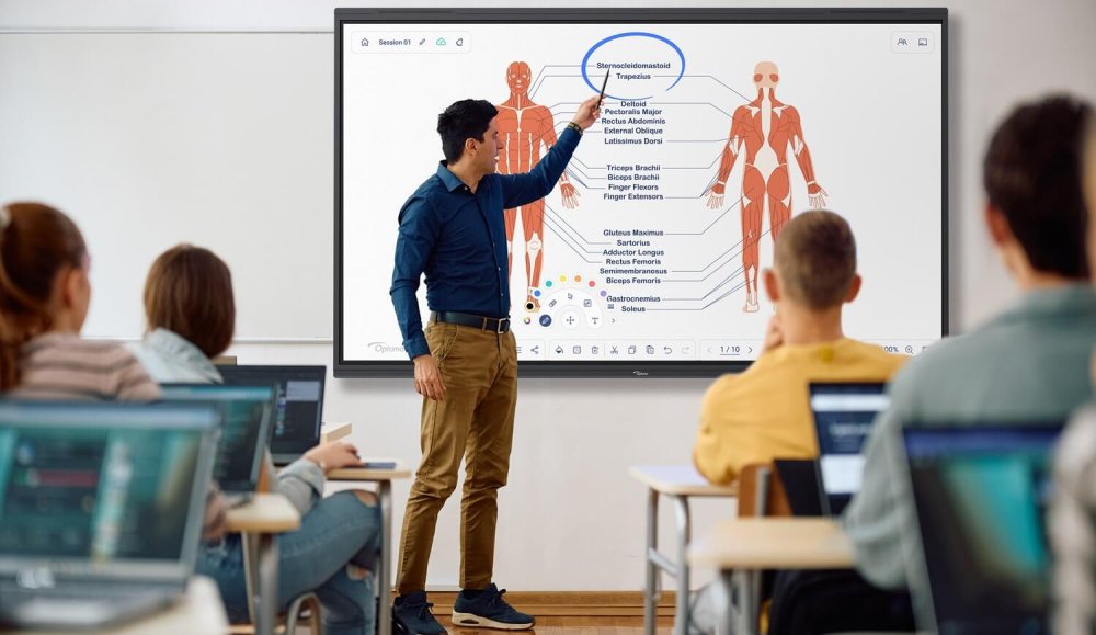 Interaktívny dotykový monitor Optoma 5863RK